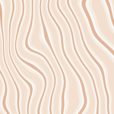 Renkli dalga desenli soyut arkaplan. Pastel renklerde moda illüstrasyon