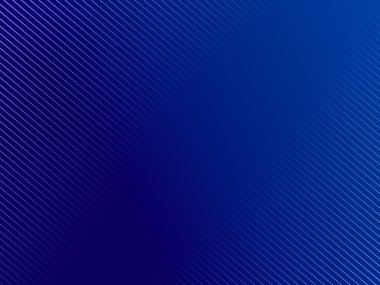 Eğimli mavi arkaplan ile parlayan mavi çizgi