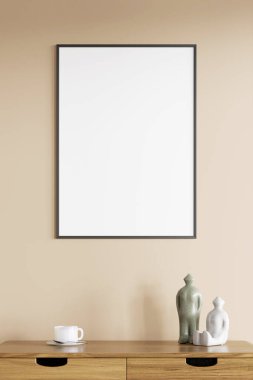 Mankenler ve sanat çizimleri için boş çerçevelenmiş tuval