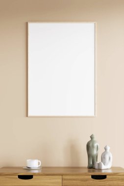 Mankenler ve sanat çizimleri için boş çerçevelenmiş tuval