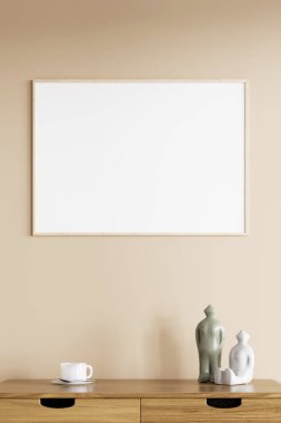 Mankenler ve sanat çizimleri için boş çerçevelenmiş tuval