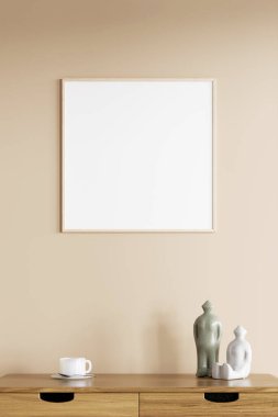 Mankenler ve sanat çizimleri için boş çerçevelenmiş tuval