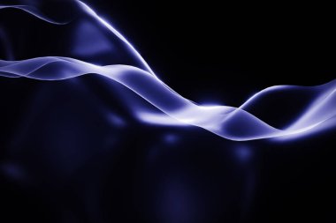 güzel soyut dalga teknolojisi dijital ağ arkaplanı mavi ışık dijital efekti kurumsal konsepti