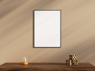 Yan Masada Resim Çerçevesi Model Tablosu