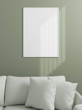 Mankenler ve sanat çizimleri için boş çerçevelenmiş tuval