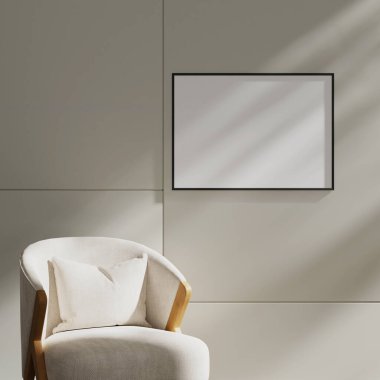 Mankenler ve sanat çizimleri için boş çerçevelenmiş tuval