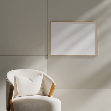 Mankenler ve sanat çizimleri için boş çerçevelenmiş tuval