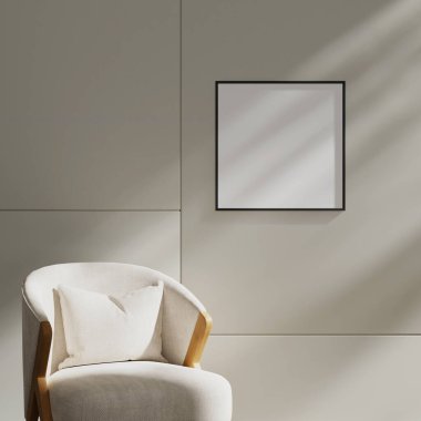 Mankenler ve sanat çizimleri için boş çerçevelenmiş tuval