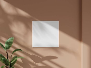 Mankenler ve resim çizimleri için boş çerçevelenmiş tuval