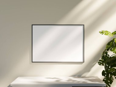 Mankenler ve sanat çizimleri için boş çerçevelenmiş tuval