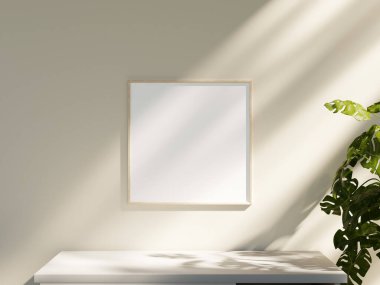 Mankenler ve sanat çizimleri için boş çerçevelenmiş tuval