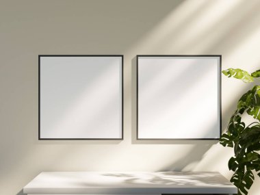 Mankenler ve sanat çizimleri için boş çerçevelenmiş tuval