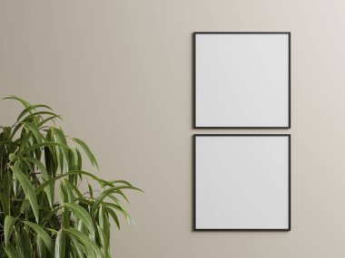 Mankenler ve sanat çizimleri için boş çerçevelenmiş tuval