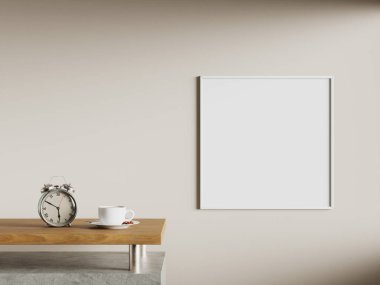 Mankenler ve sanat çizimleri için boş çerçevelenmiş tuval