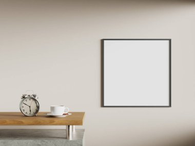 Mankenler ve sanat çizimleri için boş çerçevelenmiş tuval
