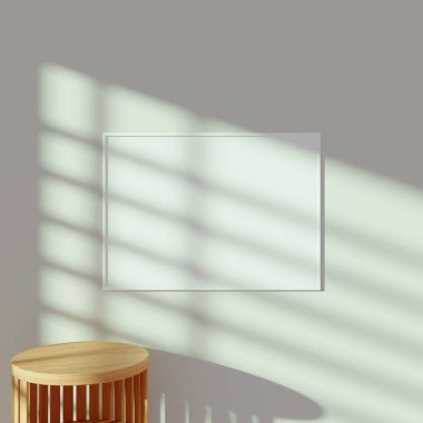 Mankenler ve sanat çizimleri için boş çerçevelenmiş tuval