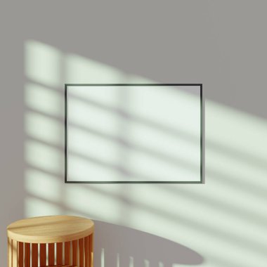 Mankenler ve sanat çizimleri için boş çerçevelenmiş tuval