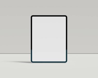 Boş ekran tableti modellemesi
