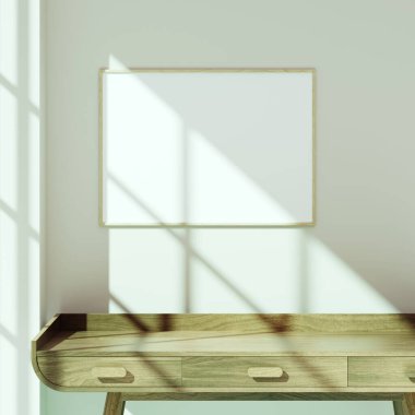 Mankenler ve sanat çizimleri için boş çerçevelenmiş tuval