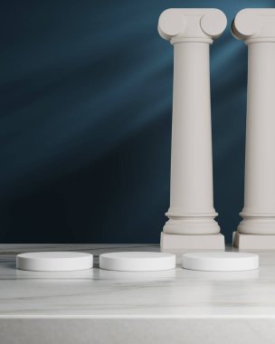 Minimalist 3B Ürün Hazırlama Standı