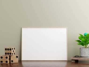 Boş Poster ile İç Model