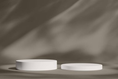 Zarif Ürün Görünümü için Beyaz Platform