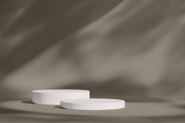 Tarafsız Kahverengi Tonlu Çağdaş Podyum