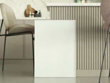 Chic Kitchen 'da Yaratıcı Tasarım Çerçevesi Çerçevesi