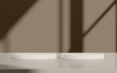 Zarif Gölge Ayrıntılarıyla Zarif Podyum Görüntüsü