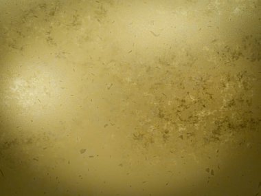 Pürüzsüz bitiş ve hafif kusurlarla altın metalik doku.