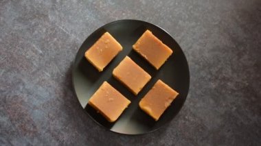Mysore Pak Indian traditional sweet