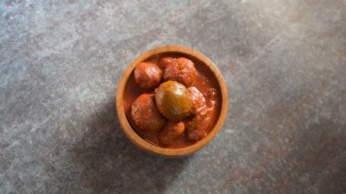 Hint geleneksel yumuşak mango turşusu.