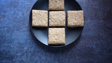 Khasta Gajak Indian traditional sweet made from sesame seeds