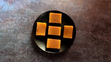 Mysore Pak Indian traditional sweet