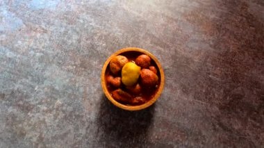 Hint geleneksel yumuşak mango turşusu.