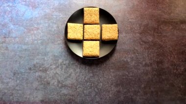 Khasta Gajak Indian traditional sweet made from sesame seeds