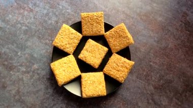 Khasta Gajak Indian traditional sweet made from sesame seeds