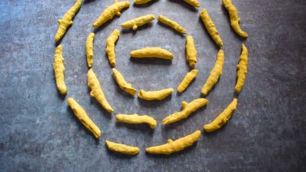 Raw Whole Dried Turmeric Root — Video
