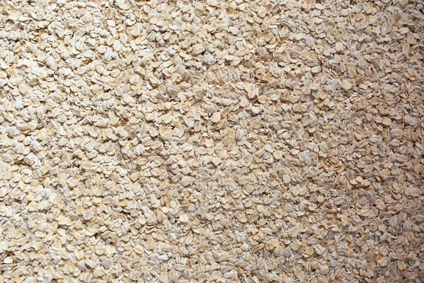 Raw Whole Dried Rolled Oats Stok Foto
