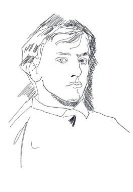   Dorian Gray 'in Portresi - scetch