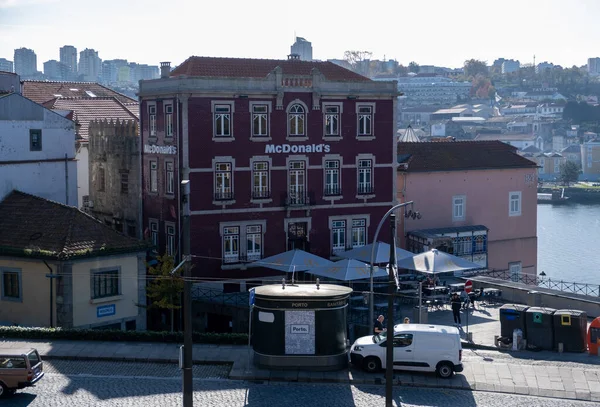 Infante Henrique Straat Porto Portugal — Stockfoto
