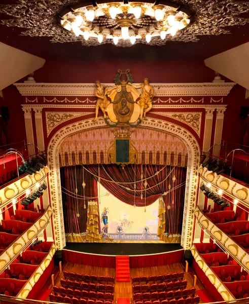 Bovenaanzicht Het Operagebouw Centrale Hal Van Het Auditorium Theater — Stockfoto