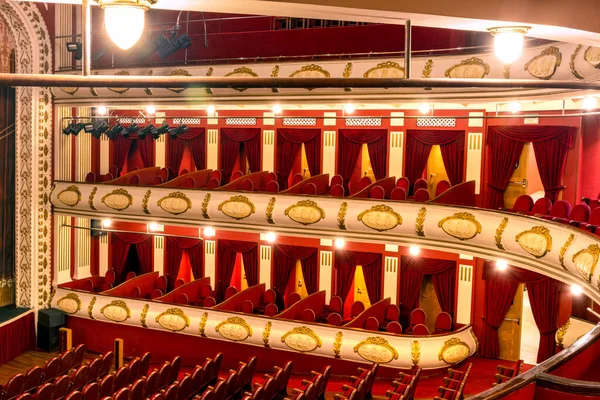 Opera Theater Centrale Hal Van Het Auditorium Theater — Stockfoto