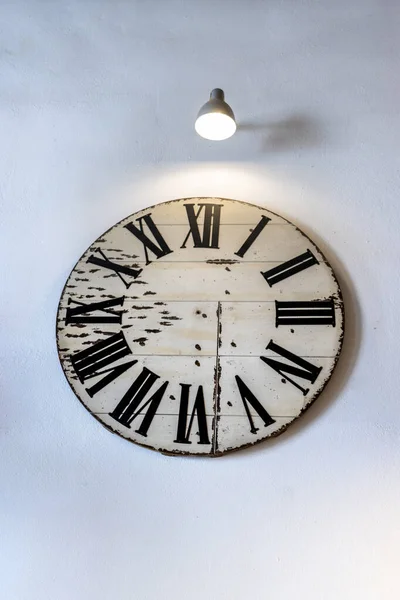 Original Decoration Wooden Clock Hands — Stock Photo, Image