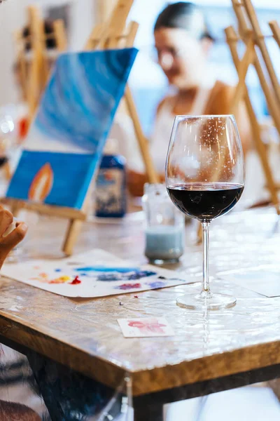Art and Wine Workshop. Art & Cheers: Wine-Fueled Painting Experience