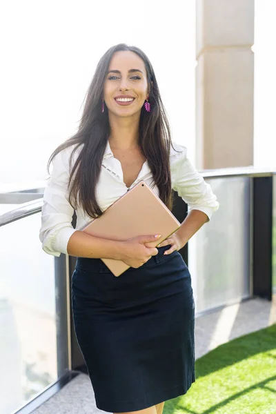 Portrait Businesswoman Smiling — Stock Photo, Image