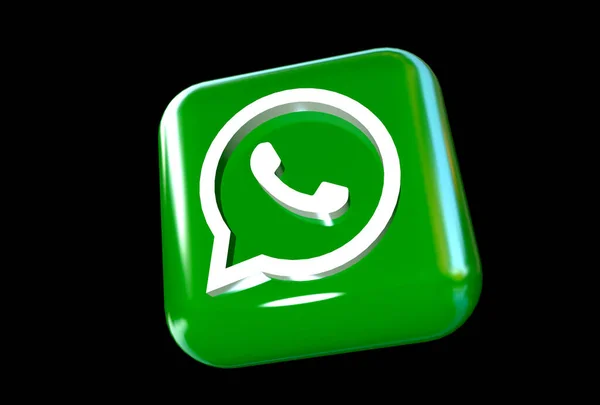 Whatsapp Latar Belakang Media Sosial — Stok Foto