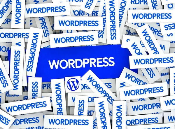 Wordpress Wordpress Background Design — 图库照片