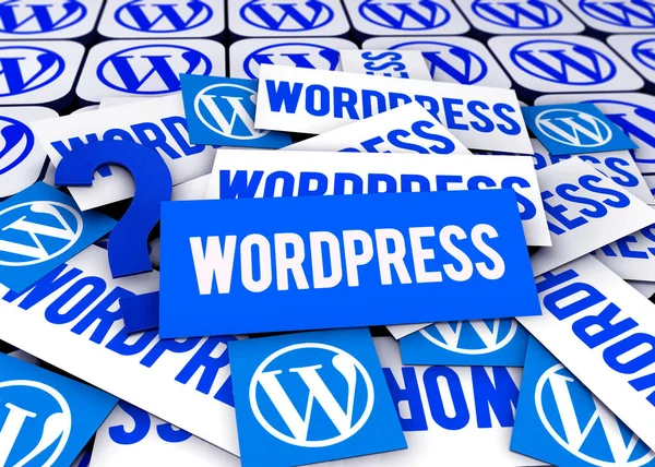 Wordpress Wordpress Background Design — 图库照片