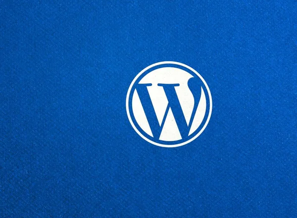 Wordpress Diseño Fondo Wordpress —  Fotos de Stock